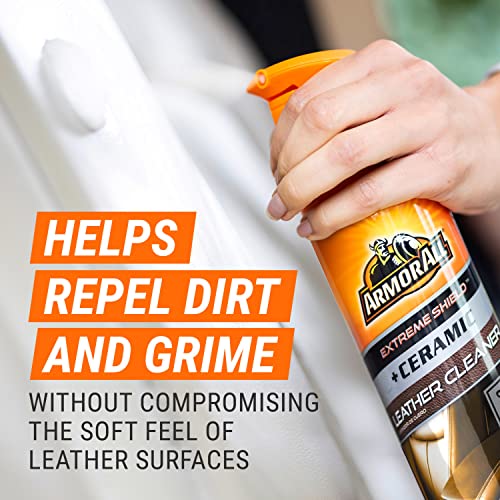 Armor All Leather Cleaner, Extreme Shield + Ceramic, 18 Oz #TOP2