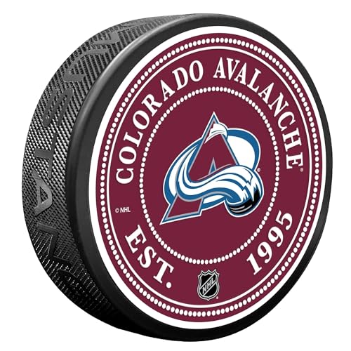 Sports Decor Colorado Avalanche Puck - Stud