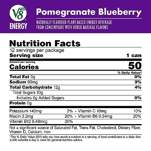 V8 +Energy 200000024543 Pomegranate Blueberry Juice Energy Drink thumb #9