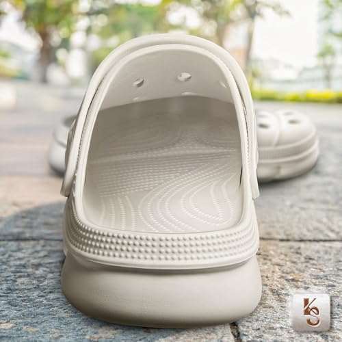 Image of KEMISANT Women Clogs,Comfortable Mules Sandals Slippers Nurse Garden Shoes Unisex for Men Cushioned Support