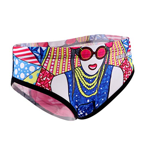 Homyl cueca feminina de ciclismo, calça de mountain bike, Gel 3D acolchoada para ciclismo MTB cuecas