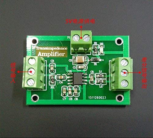 Taidacent Ad8015 Wideband/Differential Output Transimpedance Amplifier Module Single-Ended To Differential 240M Bandwidth 155Mbps Data Rate #TOP1