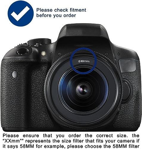 Acuvar GRFLK 52Mm 6 Piece Full Graduated Color Lens Filter Kit Set thumb #1