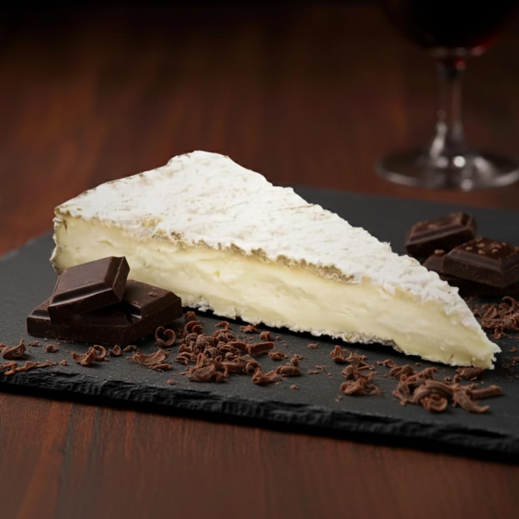 Véritable Brie de Meaux AOP – 750g (1/4 Meule) – Saveurs Noisette et Champignon – Fromage Français de Tradition au Lait Cru – Idéal pour Réceptions, Événements et Amateurs de Terroir