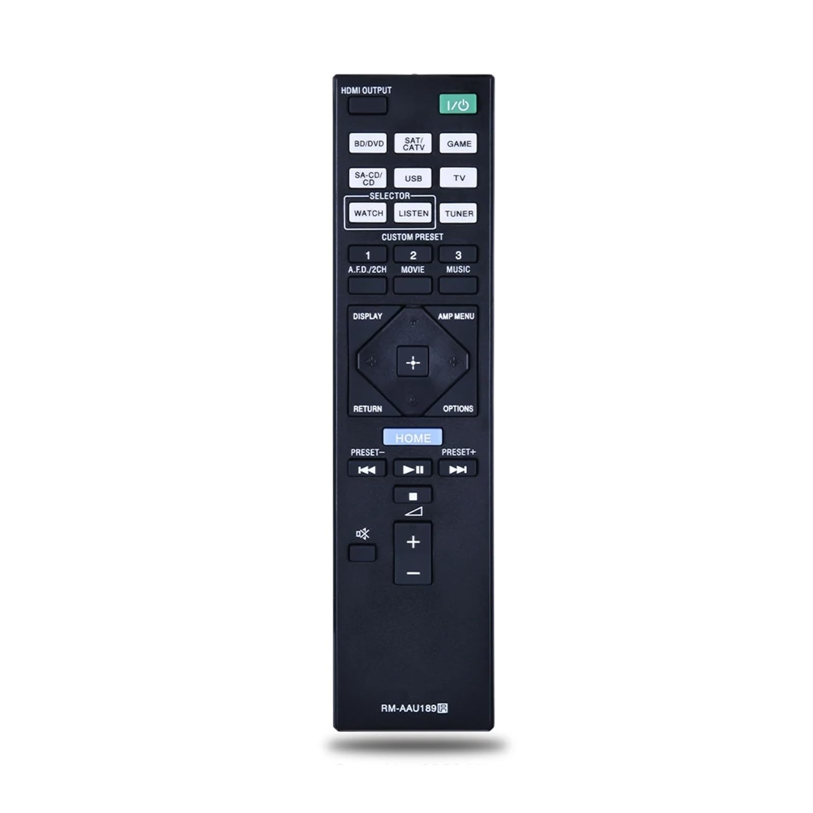 Télécommande RM-AAU189 : pilotez votre cinéma STRDN1050 depuis le canapé