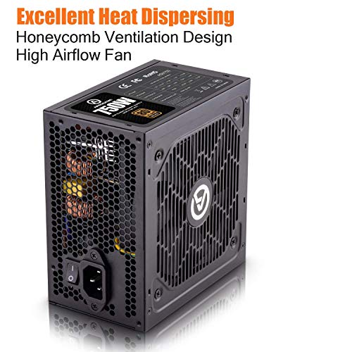 ARESGAME 750W Power Supply Semi Modular 80+ Bronze PSU (AGV750) - Thumbnail 6