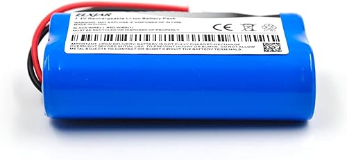 Miniatura 6 de Paquete de 2 baterías de iones de litio de 7.4 V 2600 mAh de repuesto para SurgiTel Eclipse EHL65 EHL-65 Odyssey Analog Headlight, se adapta a 25458