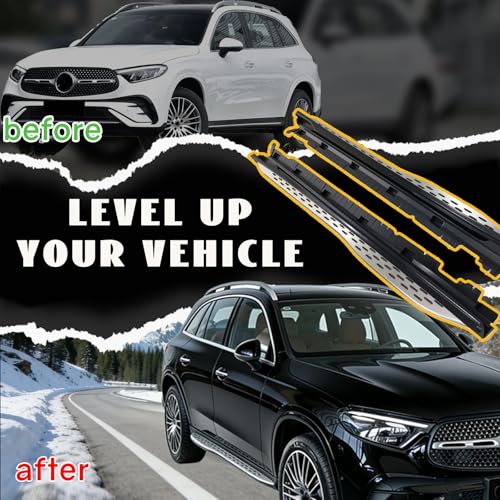 Estribos laterales para Mercedes-Benz GLC 300 X254 2023-2025 miniatura 3