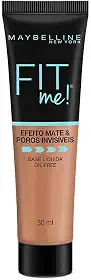Maybelline NY Base Líquida com Controle de Oleosidade Fit Me Matte FPS 22 Antiga R260, 30ml