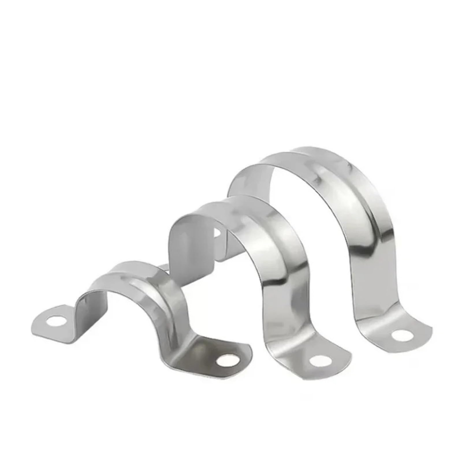 Clip For Sella For Tubi Tipo U In Acciaio Inossidabile Da 10 Pezzi | Staffa For Morsetto A Cavallo For L'installazione Di Tubi Dell'acqua Idraulici(M35)