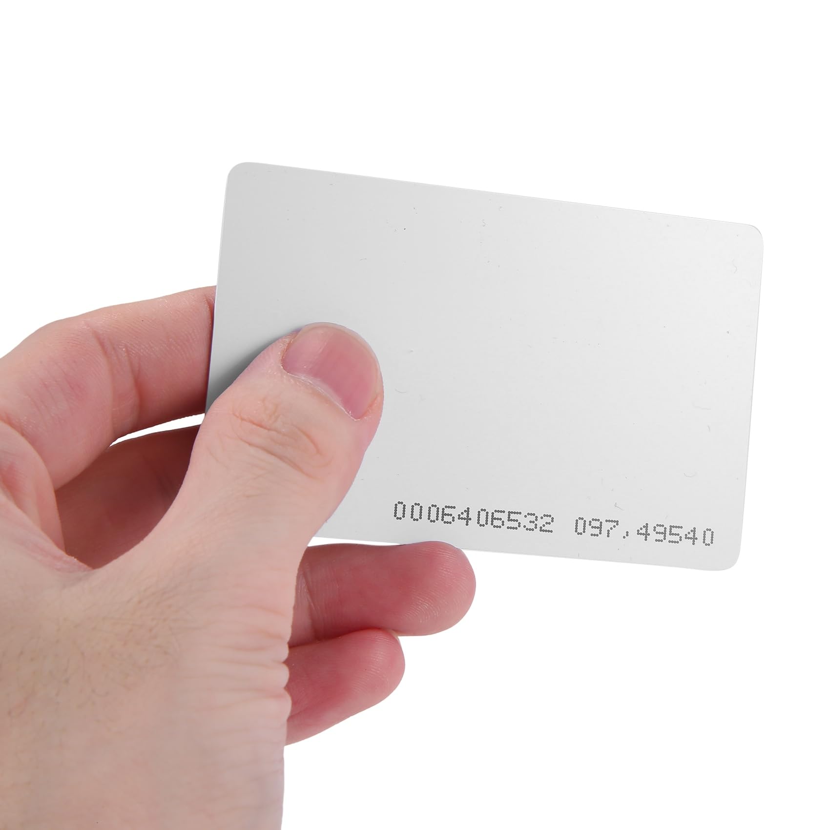 50 Stück Zutrittskontrollkarte RFID-Karte 125 kHz EM4100 TK4100 RFID-Etikettenschlüssel für Zugangskontrollschlüssel
