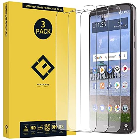 Screen Protector Replacement for Moto E5- 0.3mm Ultra-Thin Anti-Scratch Anti-fingerprint HD Clear Tempered Glass Protective Film Cover