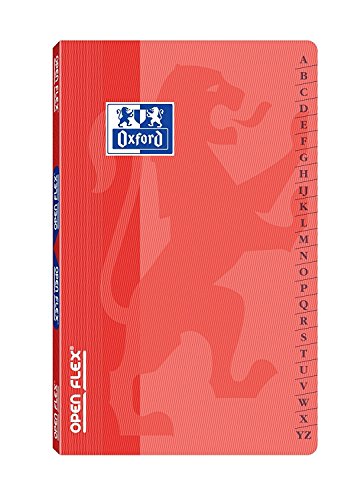 Oxford Oxford directorio Openflex ribete 9 x 14 cm, 96 páginas 90 g 5 x 5 sobres, a juego