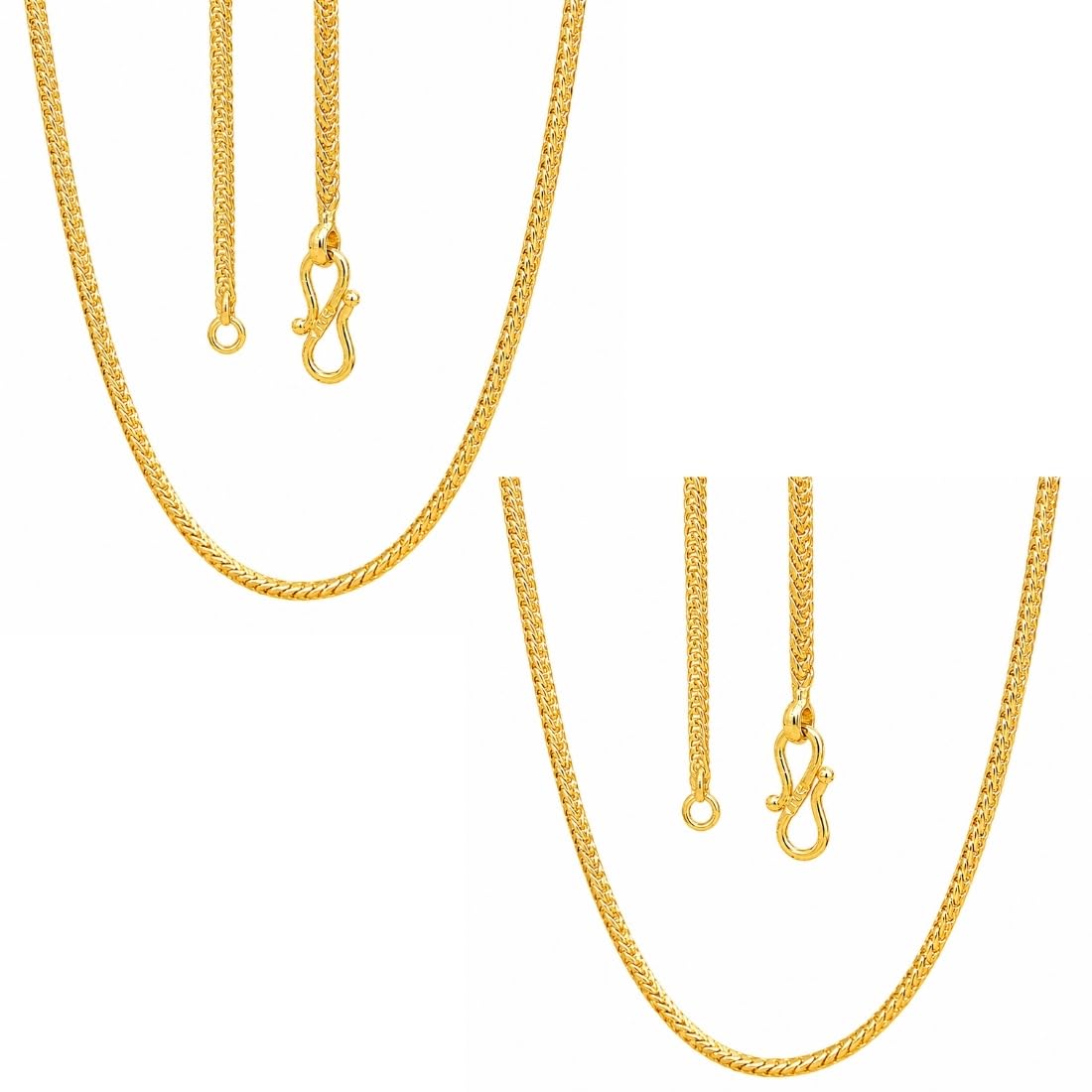 aanyacentric Gold Plated Chain for Men Women-picture-43