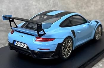 Amazon | △GT-Spirit 1/18 ミニカー Porsche 911 (991.2) GT2 RS BLUE