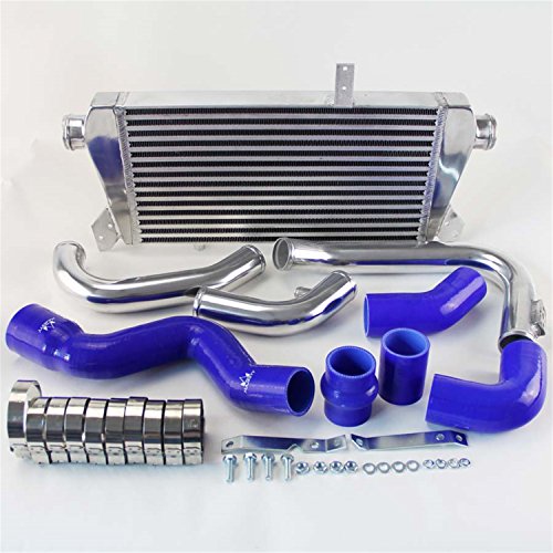 Upgrade Front Mount Intercooler Kit for Audi A4 1.8T Turbo B6 Quattro 02-06 Bl