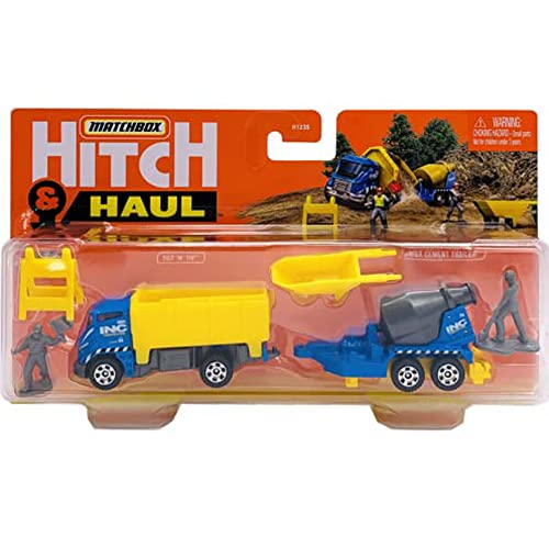 Matchbox Enganche y Arrastre MBX Remolque Cemento miniatura 5