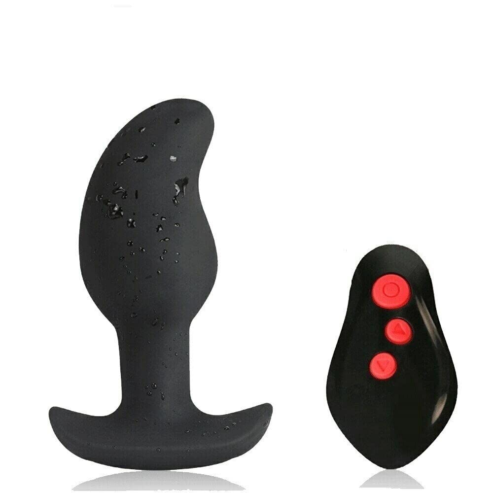 Plug anale Shock elettrico Vibratore anale Butt Tail Plug Massaggiatore maschile Sex Toys Per Gay Silicone G-Spot Stimolatore