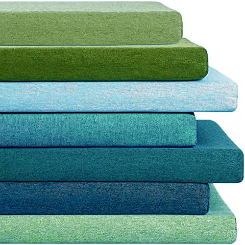 Cojín para banco, 100 x 35 x 5 cm, lavable, grueso, para banco de jardín, extraíble, antideslizante, para casa y terraza, cojín para muebles de jardín, cojín acolchado (50 x 50 x 8 cm, beige)