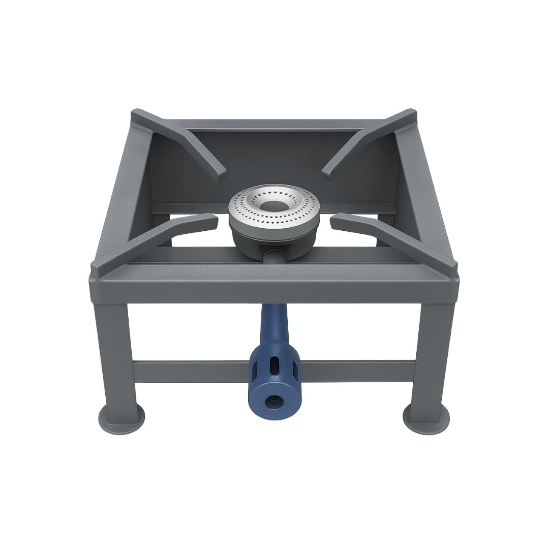 COCS single burner ms commercial stove,single bhatty,grey(10 * 10 * 6 inch) (10 * 10 n)-image-7