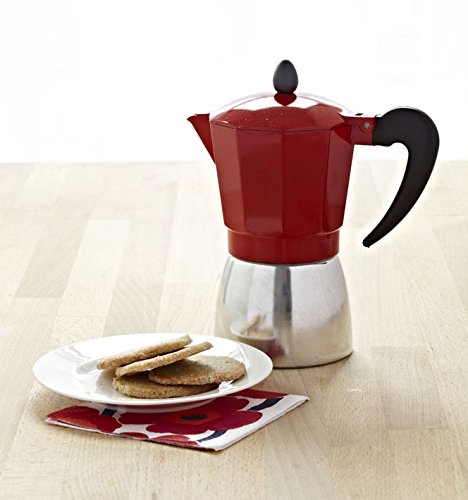 IMUSA Cafeteira de alumínio USA B120-42T 3 xícaras