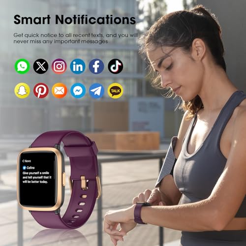 Poiuzet Fitness Tracker, Fitness Watch With Blood Oxygen thumb #4