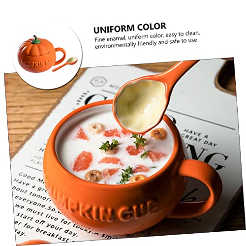 Tasse citrouille en céramique MAGICLULU idée cadeau originale orange