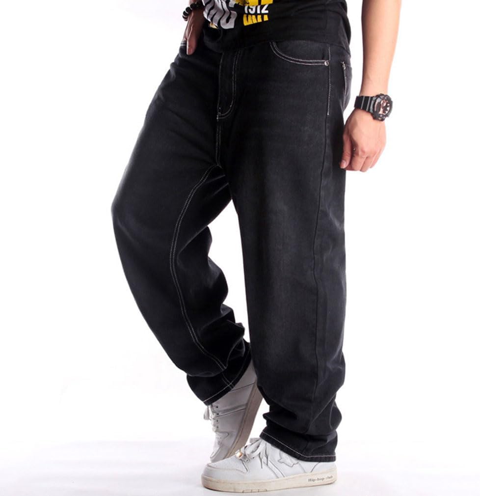 [BARYPORY] ジーンズ メンズ デニムパンツ ロングパンツ ゆったり エターナル サイクル デニム パンツ ルーズシルエット