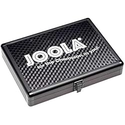Maletin Tenis JOOLA Funda ALU Double BATCASE (para Dos Palas) Bolsa, Adultos Unisex, Negro (Negro), Talla Única