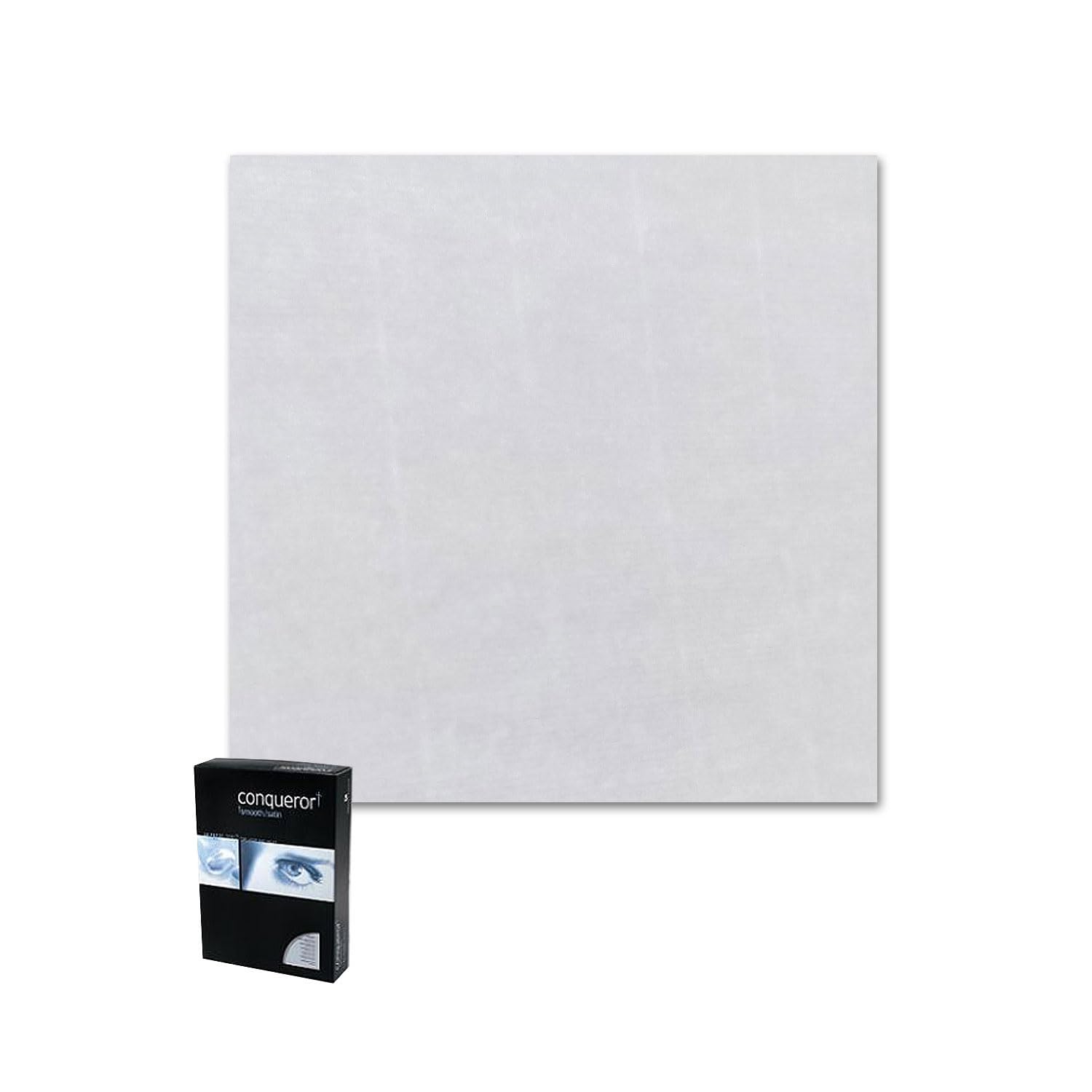 Mailshack Conqueror Premium Paper, A4, 100gsm-220gsm (Diamond White NWM Laid, 160gsm, 150 Sheets)