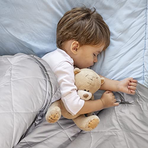 Cosi Home Premium Kühldecke - Sommerdecke mit Q-Max0.4 Kühlfasern - Atmungsaktive Bettdecke, Kuscheldecke & Sofadecke gegen Nachtschweiß - Kühlende Decke Grau - 150 x 200 cm