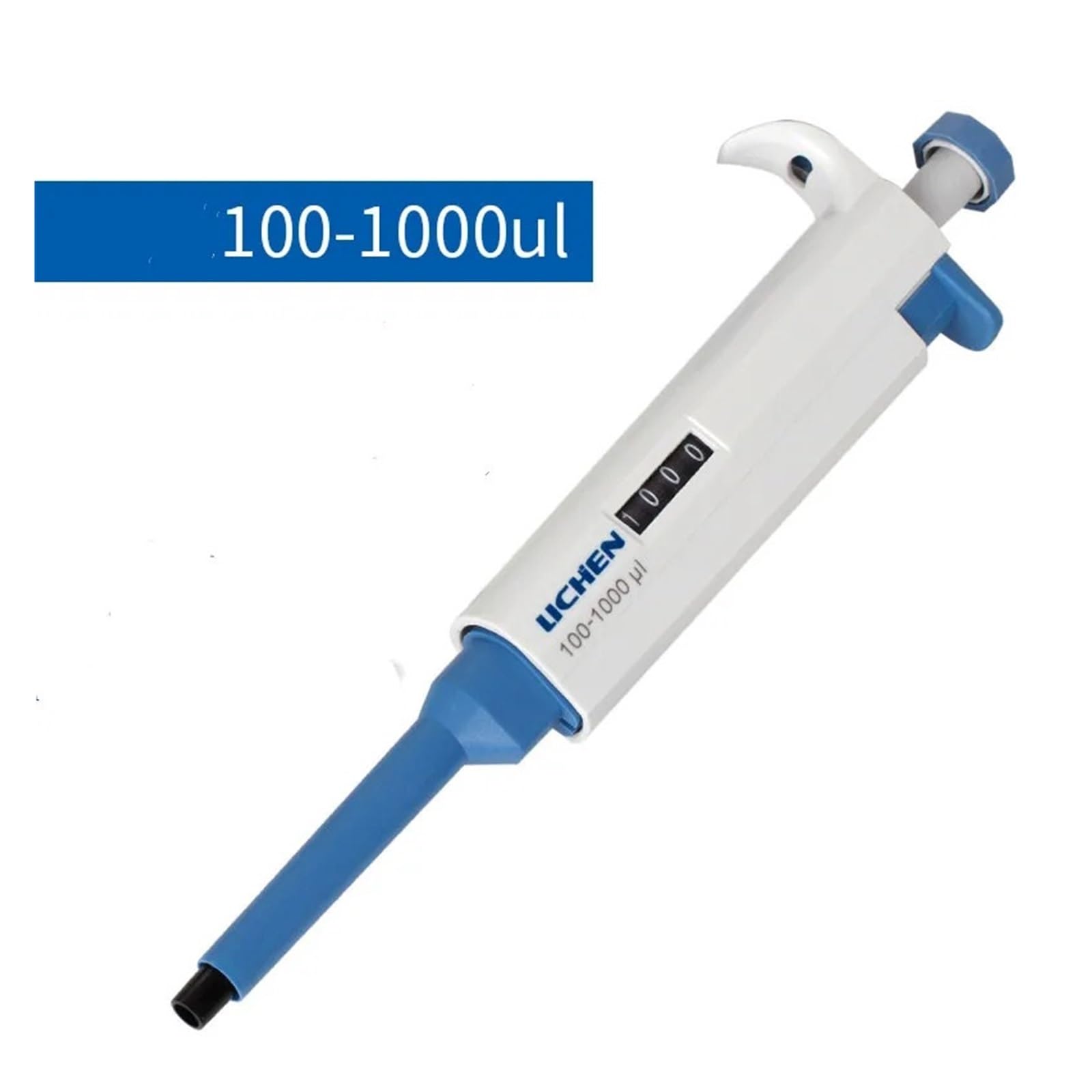 pipeta de Laboratorio, Equipo de Laboratorio Pipeta monocanal plástico Micropipeta Ajustable(100-1000ul)
