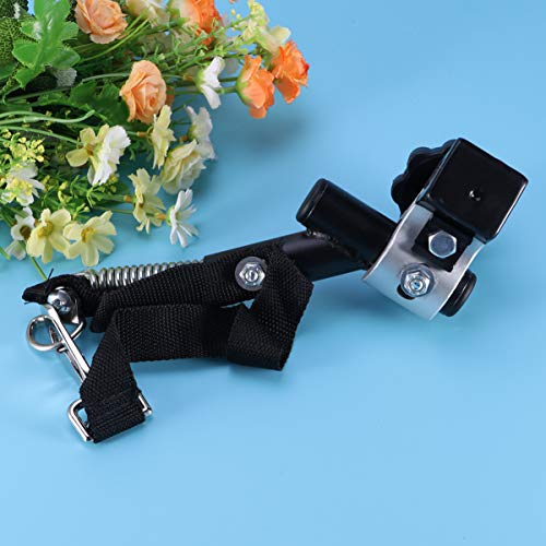 VOSAREA Universal Bike Anhänger Hitch Quick Release Bike Trailer Koppler Adapter Befestigung Stahl Linker Anschluss für Kinder Kind Pet Cargo Bike Anhänger