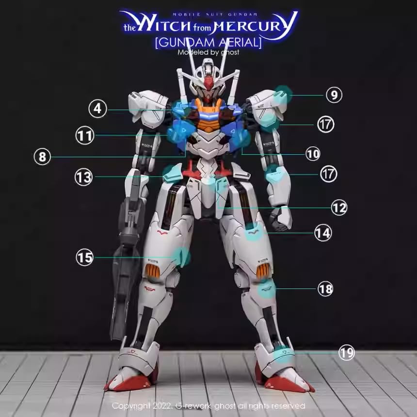 新作 G-rework デカール MGSD ガンダムエアリアル　水星の魔女 新作 G-rework デカール MGSD ガンダムエアリアル 水星の魔女 新作 G