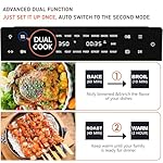 Kitchen in the box 32 QT Extra Large Toaster Oven Air Fryer Combo, 18-in-1 Convection Toaster Oven Countertop with Baking, Dehydrate and Rotisserie, 6 Accessories, 1800W - Image 5