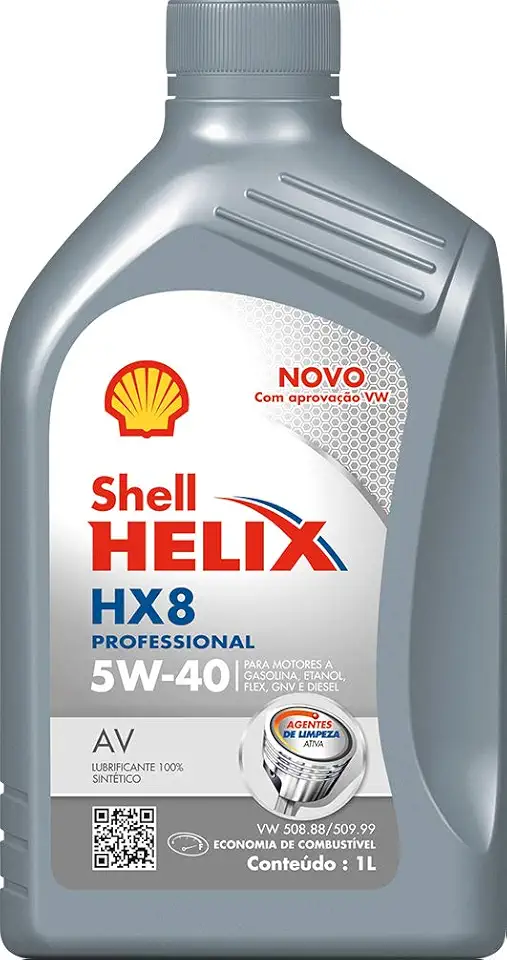 Shell Helix Lubrificante Hx8 Professional Av 5W40 Vw 1L