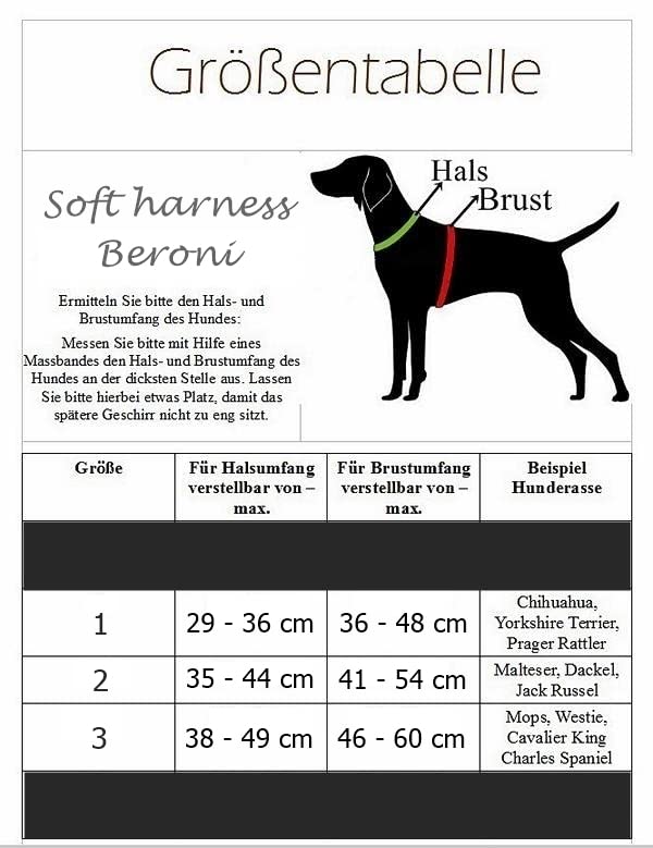 Hundegeschirr kleine Hunde Softgeschirr Brustgeschirr verstellbar Blumen floral Hundegeschirr Neopren gepolstert Geschirr Hund rot bunt (XS: Hals 29-36 cm, Brust 36-48 cm)