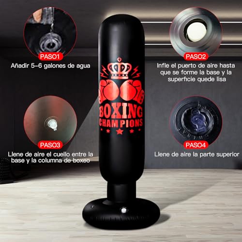 Listado y reviews de Saco boxeo ilico los 10 mejores. 21 Imagen adicional