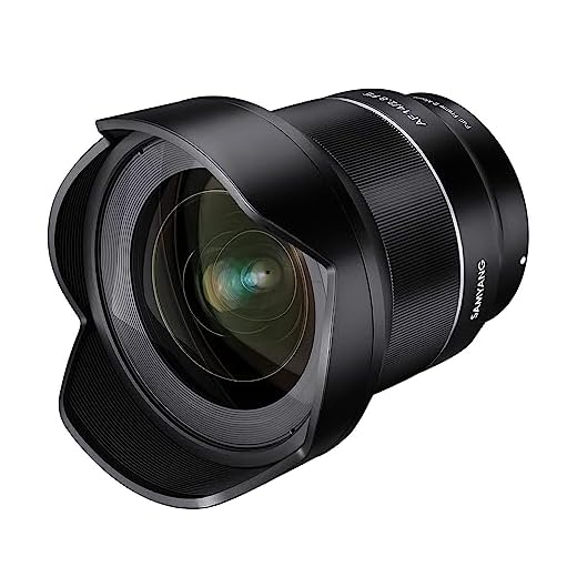 Samyang AF 14mm F2,8 Sony FE - Autofokus Ultra Weitwinkel Objektiv mit 14 mm Festbrennweite für spiegellose Sony Vollformat und APS-C Kameras mit Sony E Mount, Metallgehäuse