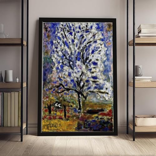 Tableau amandier en fleur Pierre Bonnard impression haute définition