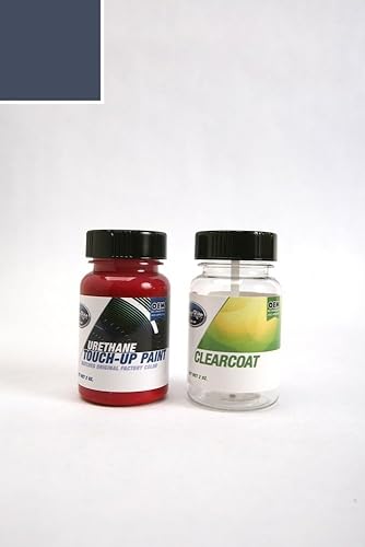 Botella de dos onzas para Dodge Charger Automotive Touch-up Paint - Pintura transparente moderna con efecto azul PBLEBL - Paquete todo incluido