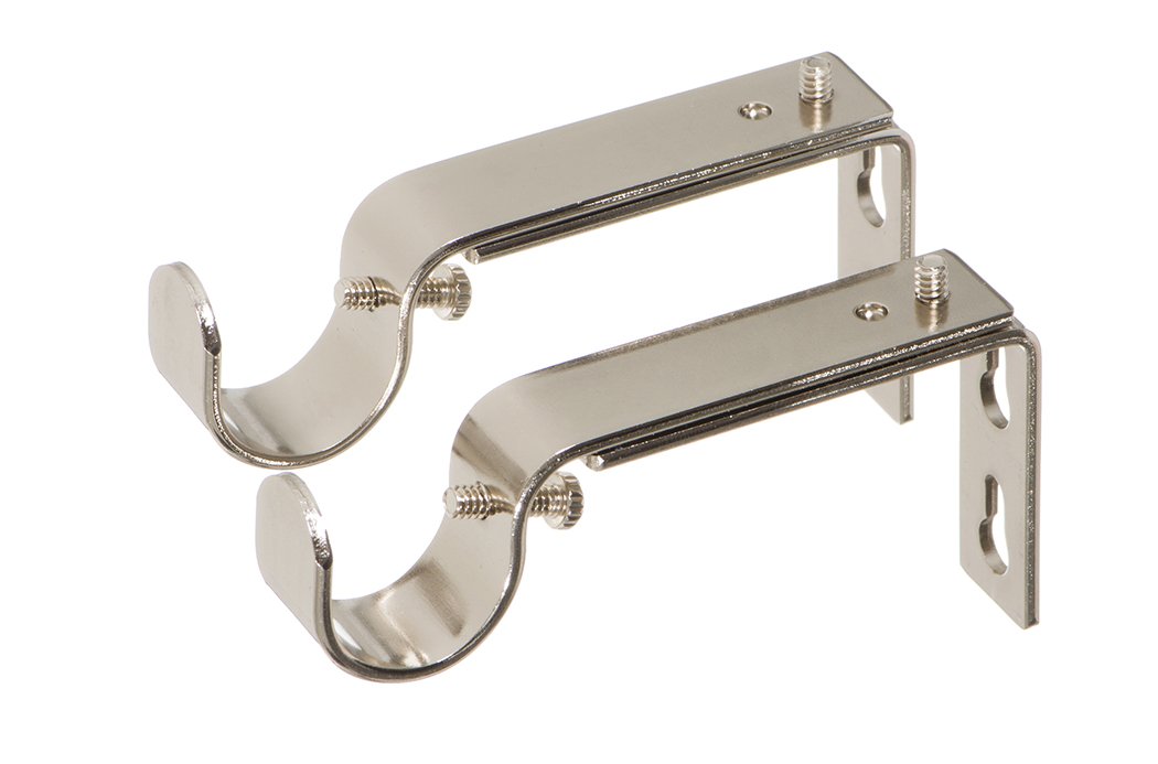 Ivilon Warm Gold Curtain Rod Brackets - Set of 2 -30