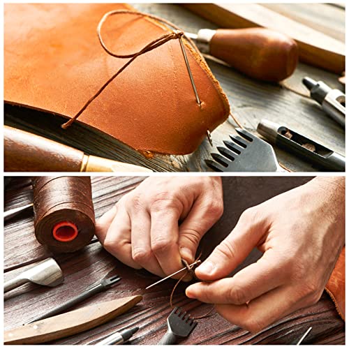 14 Pcs Leather Needles For Hand Sewing, Heavy Duty Household Hand Sewing Needles For Upholstery, Leather, Carpet, Canvas Repair #TOP4