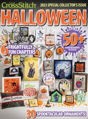 2023 Just Cross Stitch Halloween Special Collector's Issue Magazine