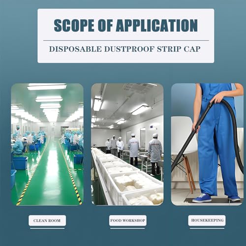 YUJUVI Einweg Haarnetze Haarnetz küche 100 Stück Einweghauben mit elastischem Band Vlies-Kopfhauben mit Gummiband, Latexfrei, für Hygienebereiche (100 Stk Weiß)