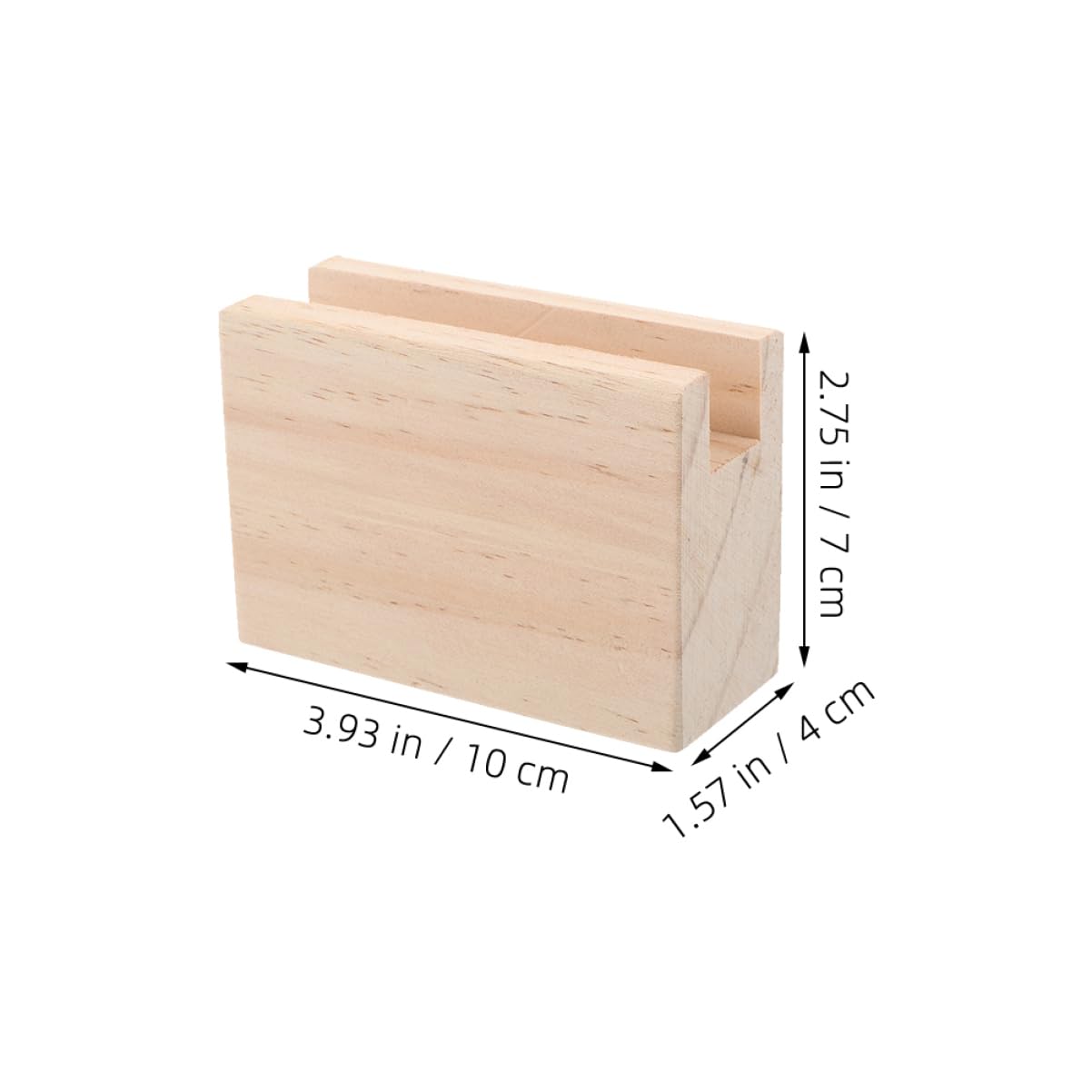 Housoutil 4pcs Wooden Bed Furniture Elevators for Sofa Desk Couch and Table for Use Enhancing Storage and Comfort