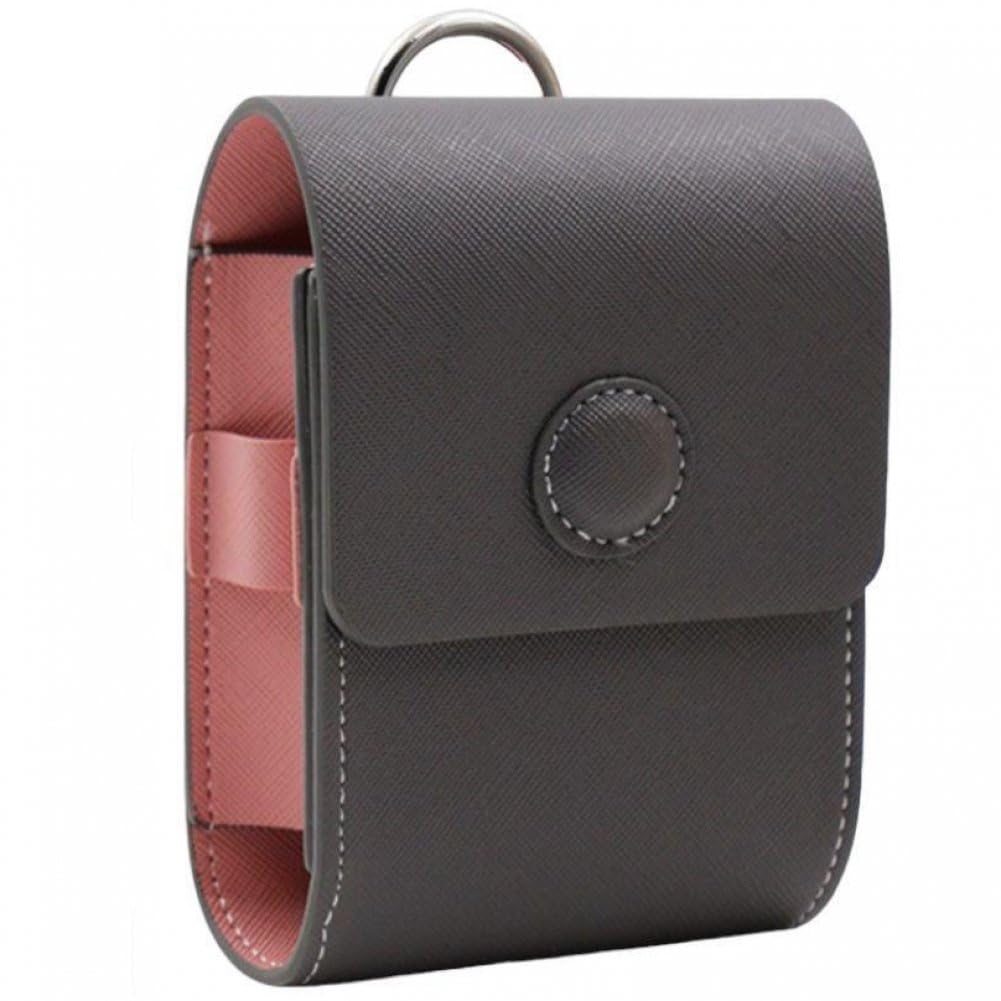 Vobumix Golf Rangefinder Case Pu Leather Carrying Pouch Waist Bag Range Finder Carry Case with Buckle, Rangefinder Pouch
