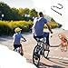Dog Bike Leash, Dog Hands Leash for Bike Riding, Retractable Attachment for Pet, Quick Install and Remove