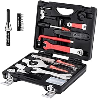 BIKEHAND 18 Piece Bike Bicycle Repair Tool Kit Set - Great Bike Maintenance Tools for Mountain & Road Bike - Bike Tools Kit Set Complete with Torque Wrench & Storage Case