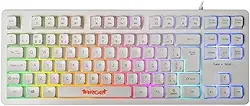 Teclado Gamer TGT M90B | Membrana | Rainbow | ABNT2 | Branco | TGT-M90B-RBW01